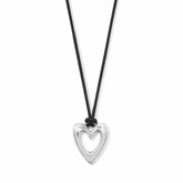 Cascade Open Heart Necklace